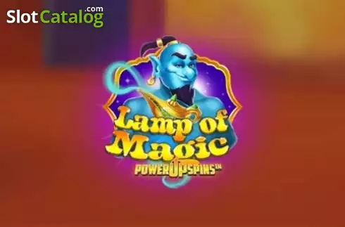 Lamp of Magic PowerUpSpins Λογότυπο Lamp of Magic PowerUpSpins Λογότυπο