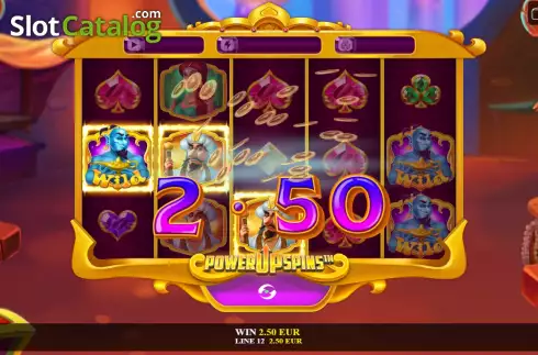 Οθόνη4. Lamp of Magic PowerUpSpins Κουλοχέρης
