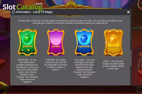 Οθόνη8. Lamp of Magic PowerUpSpins Κουλοχέρης