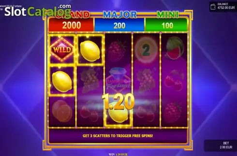 Οθόνη3. Diamond Rush Fortune Κουλοχέρης