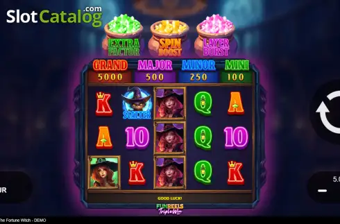 Οθόνη2. Giselle The Fortune Witch Κουλοχέρης 