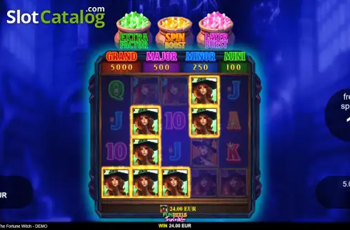 Οθόνη3. Giselle The Fortune Witch Κουλοχέρης 