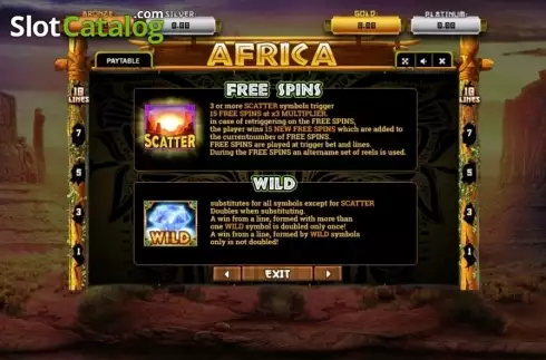 Οθόνη6. Africa (Betsense) Κουλοχέρης