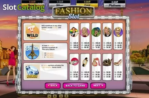 Οθόνη4. Fashion Slot (Betsense) Κουλοχέρης