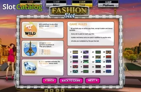 Οθόνη5. Fashion Slot (Betsense) Κουλοχέρης