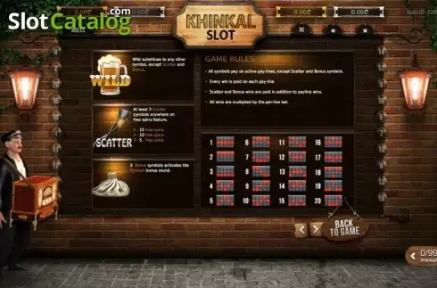 Οθόνη5. Khinkal Slot Κουλοχέρης