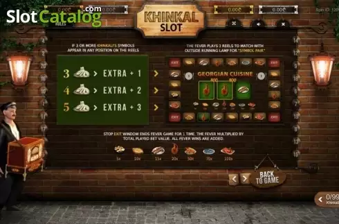 Οθόνη6. Khinkal Slot Κουλοχέρης