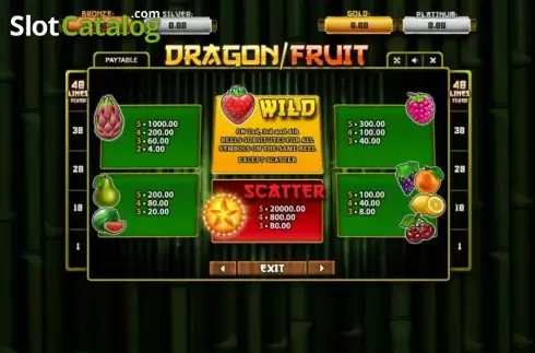 Οθόνη4. Dragon Fruit (Betsense) Κουλοχέρης