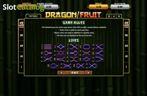 Οθόνη5. Dragon Fruit (Betsense) Κουλοχέρης