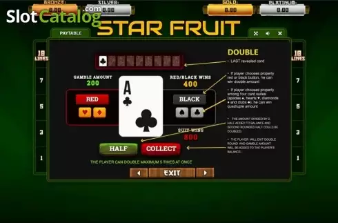 Οθόνη6. Star Fruit (Betsense) Κουλοχέρης