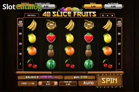 Οθόνη2. 40 Slice Fruits Κουλοχέρης
