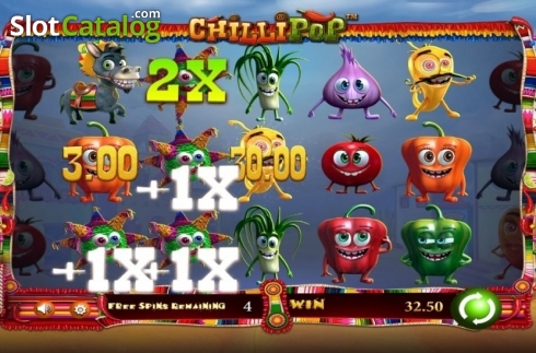 Οθόνη4. Chilli Pop Κουλοχέρης