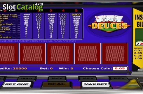 Οθόνη2. Bonus Deuces (Betsoft) Κουλοχέρης