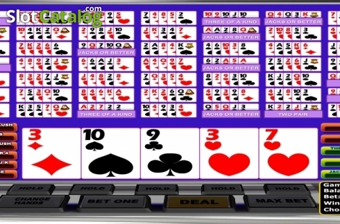 Οθόνη4. Bonus Poker MH (Betsoft) Κουλοχέρης