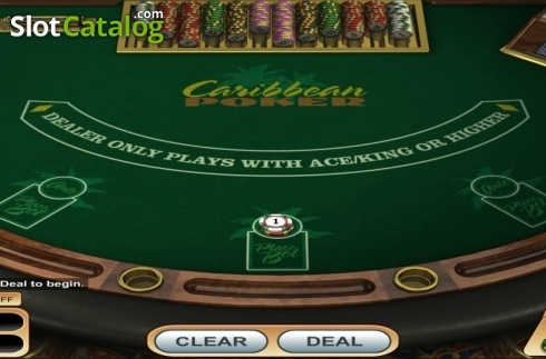 Οθόνη2. Caribbean Poker (Betsoft) Κουλοχέρης