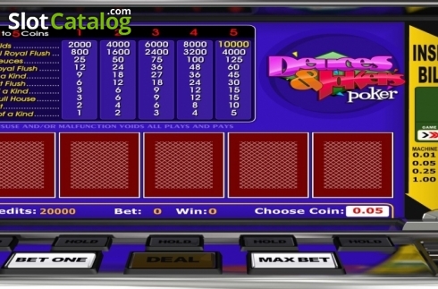 Οθόνη2. Deuces and Jokers Poker (Betsoft) Κουλοχέρης
