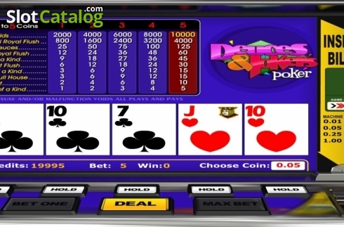 Οθόνη3. Deuces and Jokers Poker (Betsoft) Κουλοχέρης