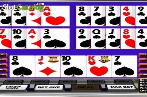 Οθόνη2. Deuces Wild MH (Betsoft) Κουλοχέρης