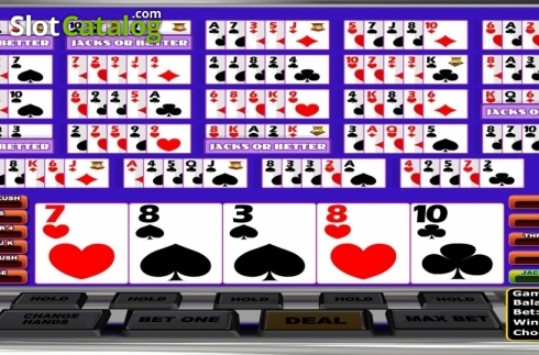 Οθόνη3. Double Bonus Poker MH (Betsoft) Κουλοχέρης