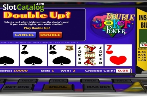 Οθόνη4. Double Joker Poker (Betsoft) Κουλοχέρης