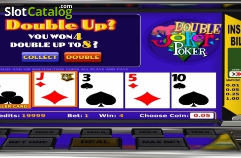 Οθόνη5. Double Joker Poker (Betsoft) Κουλοχέρης