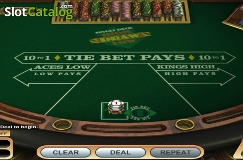 Οθόνη2. Draw High Low (Betsoft) Κουλοχέρης