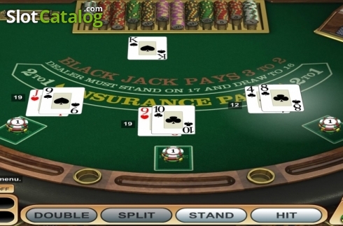 Οθόνη3. European Blackjack (Betsoft) Κουλοχέρης