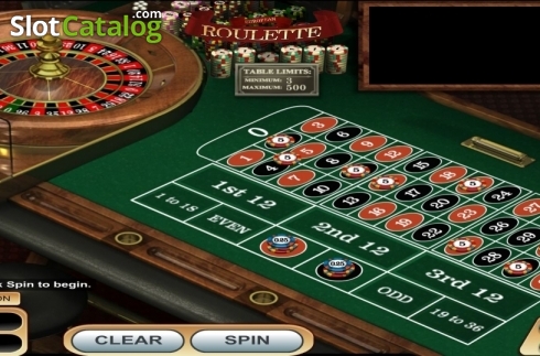 Οθόνη2. European Roulette (Betsoft) Κουλοχέρης