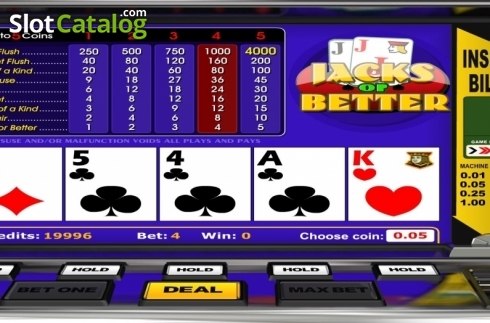 Οθόνη3. Jacks or Better (Betsoft) Κουλοχέρης