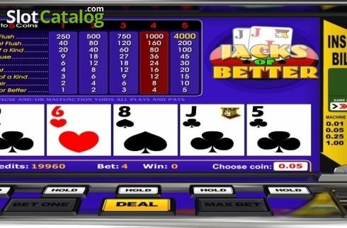 Οθόνη4. Jacks or Better (Betsoft) Κουλοχέρης