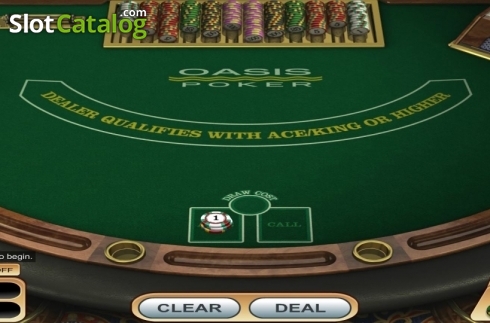 Οθόνη2. Oasis Poker (Betsoft) Κουλοχέρης