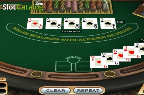 Οθόνη5. Oasis Poker (Betsoft) Κουλοχέρης