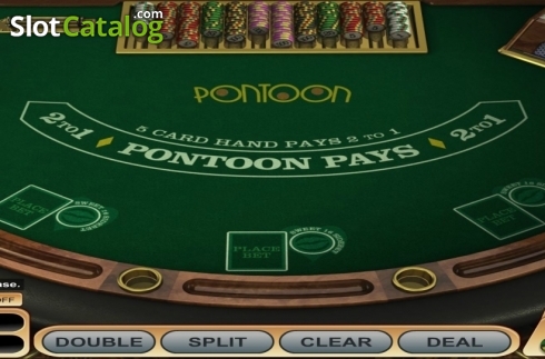 Οθόνη2. Pontoon Blackjack (Betsoft) Κουλοχέρης 