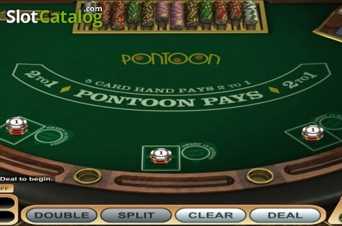 Οθόνη3. Pontoon Blackjack (Betsoft) Κουλοχέρης 