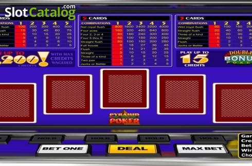 Οθόνη2. Pyramid Double Bonus Poker (Betsoft) Κουλοχέρης