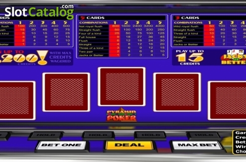 Οθόνη2. Pyramid Jacks or Better (Betsoft) Κουλοχέρης