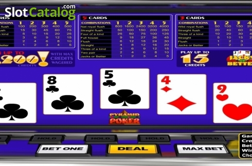 Οθόνη4. Pyramid Jacks or Better (Betsoft) Κουλοχέρης