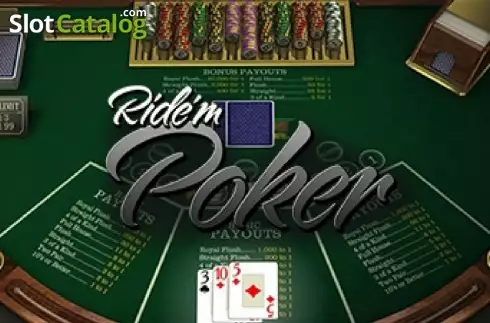 Ride'm Poker (Betsoft) Λογότυπο Ride'm Poker (Betsoft) Λογότυπο