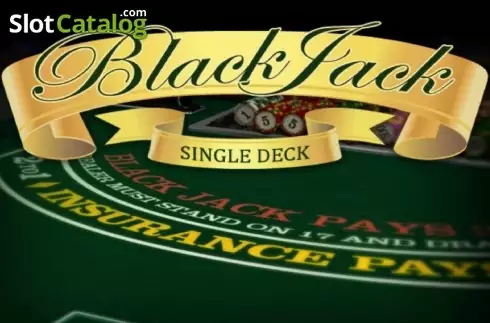 Single Deck Blackjack (Betsoft) Λογότυπο