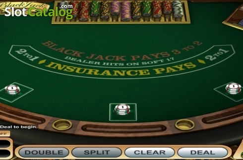 Οθόνη2. Single Deck Blackjack (Betsoft) Κουλοχέρης 