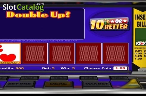 Οθόνη6. 10's or Better (Betsoft) Κουλοχέρης 