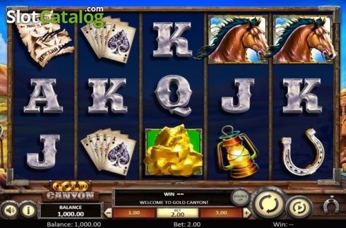 Οθόνη3. Gold Canyon Κουλοχέρης