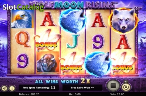 Οθόνη6. Wolf Moon Rising Κουλοχέρης
