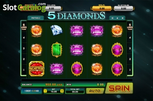Οθόνη2. 5 Diamonds	 Κουλοχέρης 