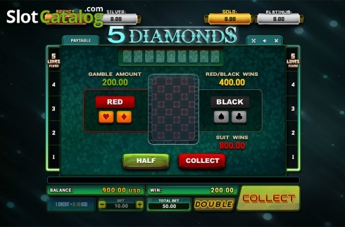 Οθόνη4. 5 Diamonds	 Κουλοχέρης 