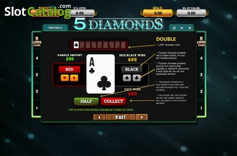Οθόνη8. 5 Diamonds	 Κουλοχέρης 