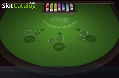 Οθόνη2. Russian Poker (Betsoft) Κουλοχέρης