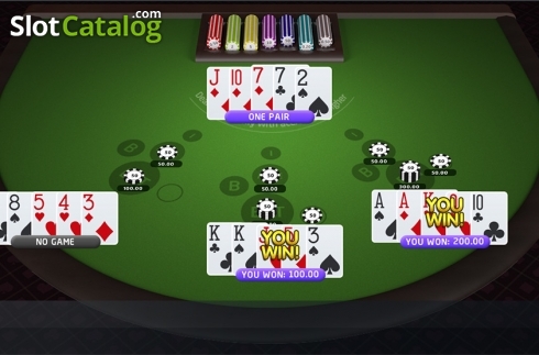 Οθόνη4. Russian Poker (Betsoft) Κουλοχέρης