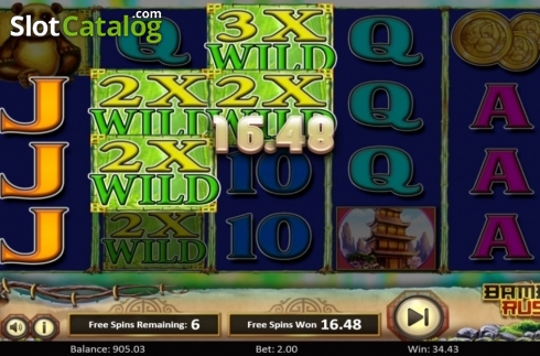 Οθόνη6. Bamboo Rush Κουλοχέρης