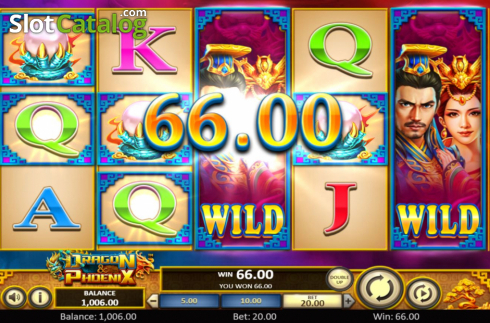 Οθόνη4. Dragon Phoenix (Betsoft) Κουλοχέρης